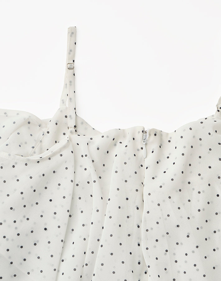 CHIFFON TIERED DRESS