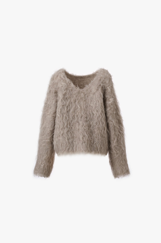 MIST SHAGGY MULTIWAY KNIT
