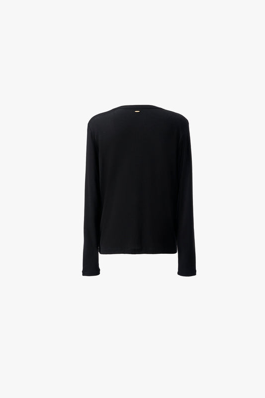 U-NECK LONG SLEEVE TEE