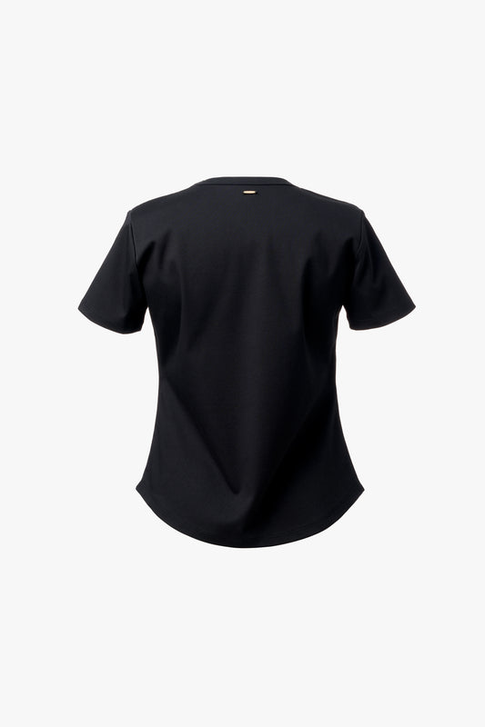 TIMELESS SILKY U-NECK TEE