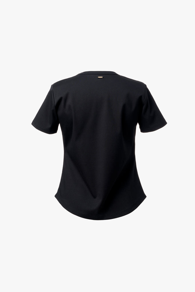 TIMELESS SILKY U-NECK TEE