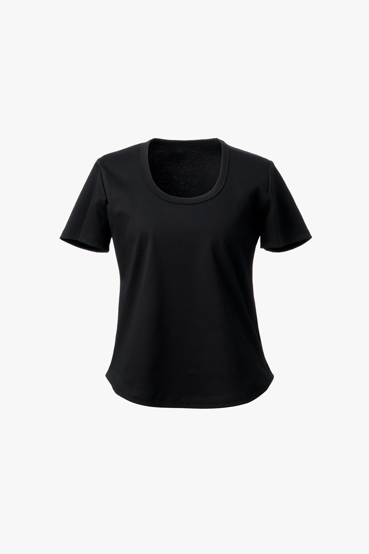 TIMELESS SILKY U-NECK TEE