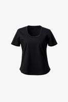 TIMELESS SILKY U-NECK TEE