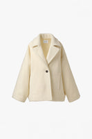 COCOON BOA COAT