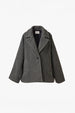 COCOON BOA COAT