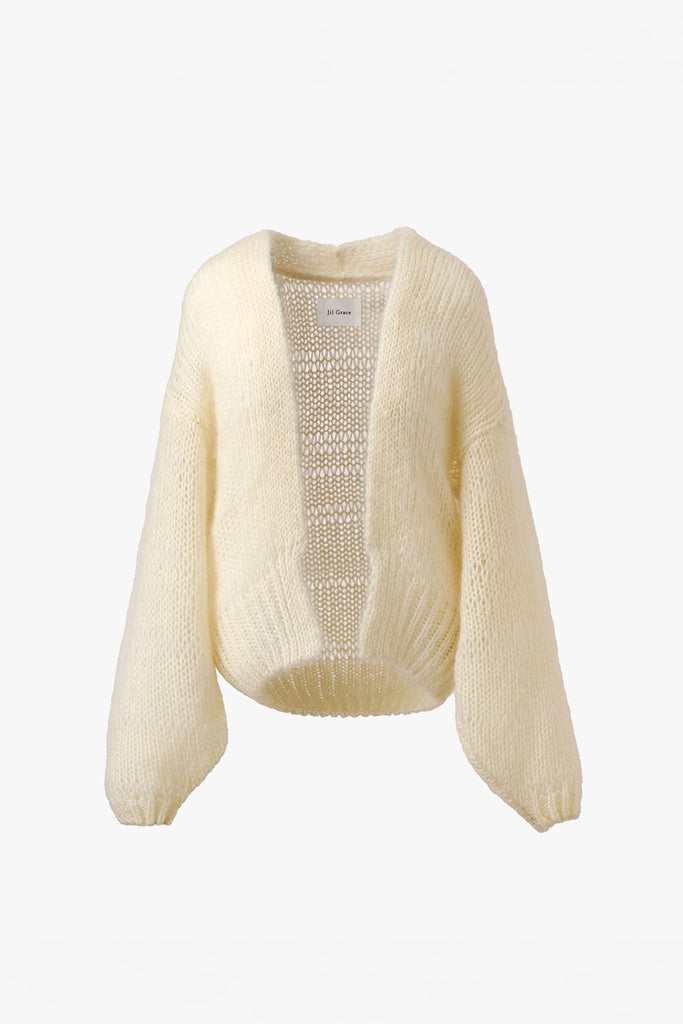MOHAIR KNIT  CARDIGAN ＆ CHOUCHOU