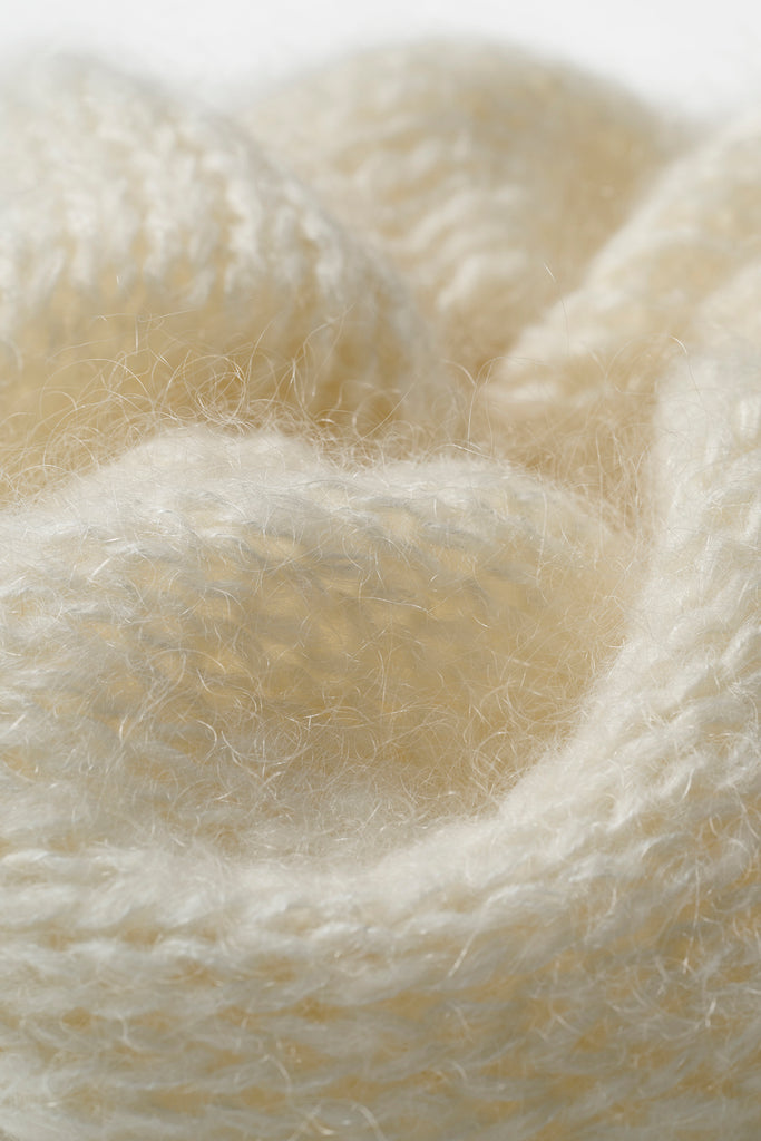 MOHAIR KNIT  CARDIGAN ＆ CHOUCHOU