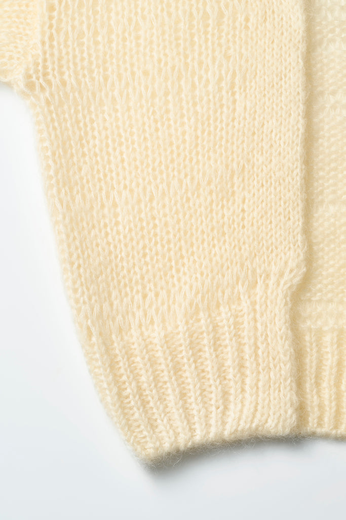 MOHAIR KNIT  CARDIGAN ＆ CHOUCHOU