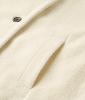 COCOON BOA COAT