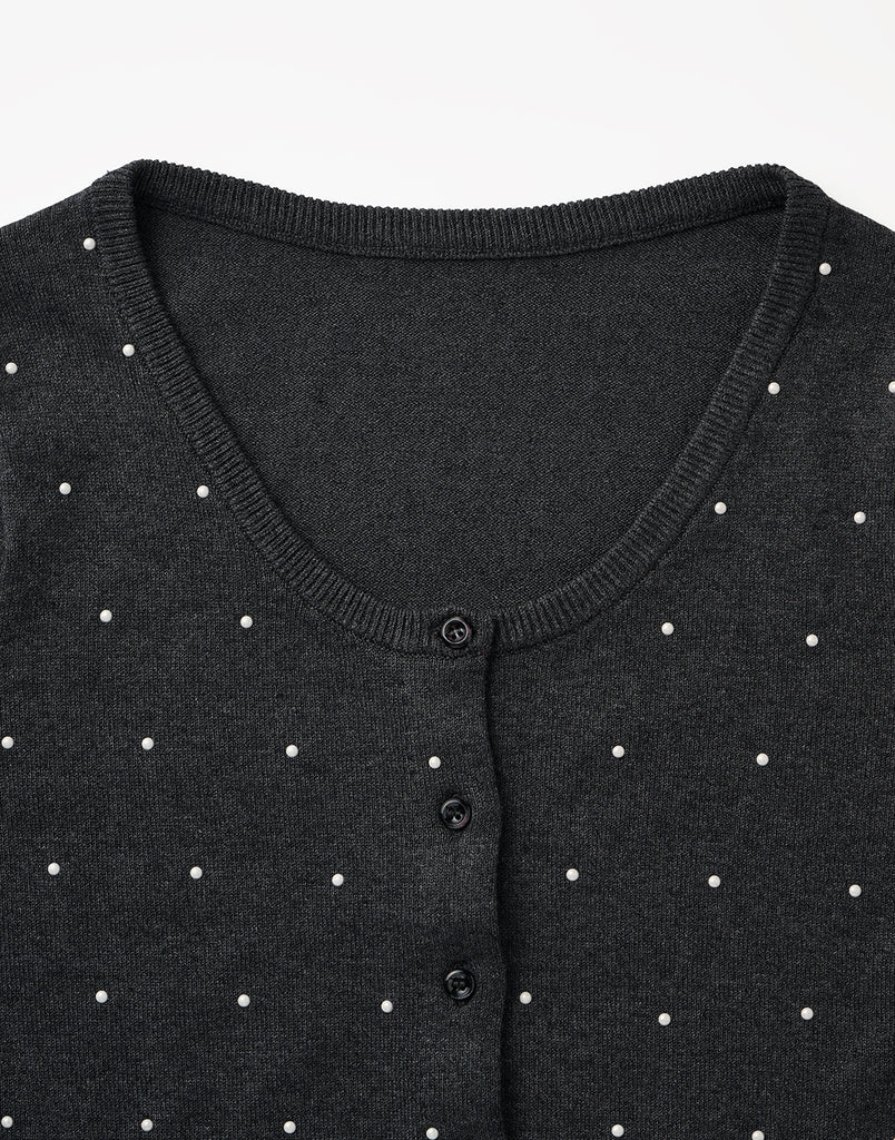 PEARL KNIT CARDIGAN