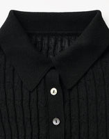 KNIT COMBI DRESS