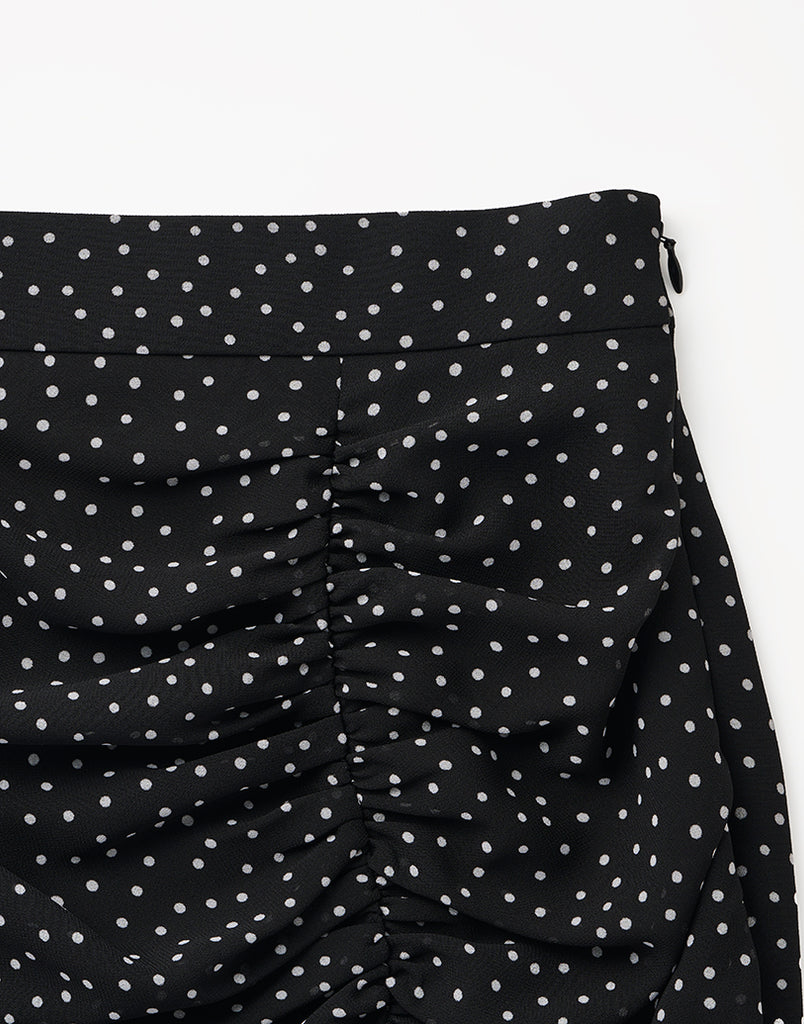 CHIFFON DRAPE SKIRT