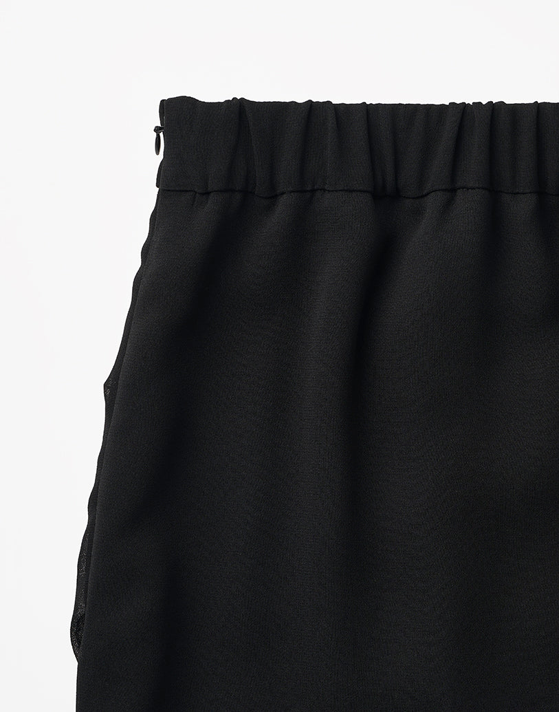 CHIFFON DRAPE SKIRT