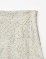 CONTOUR LACE SKIRT