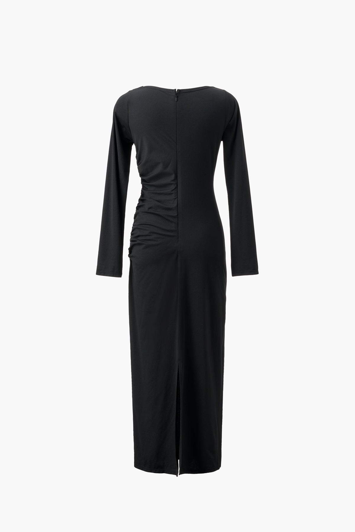 CASCADE DRAPE DRESS