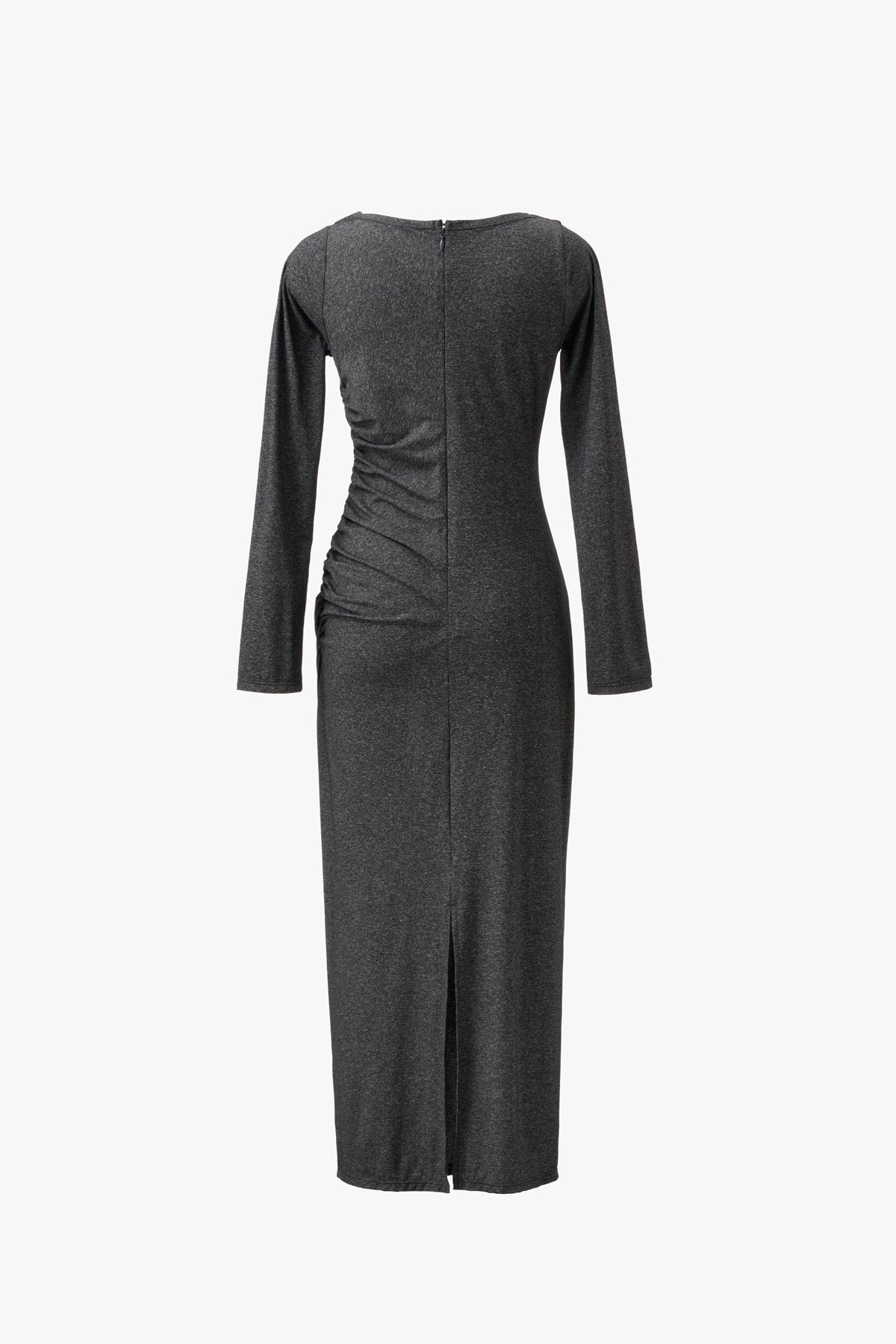 CASCADE DRAPE DRESS