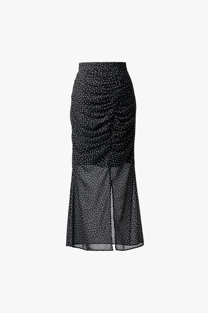 CHIFFON DRAPE SKIRT