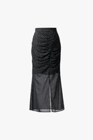 CHIFFON DRAPE SKIRT