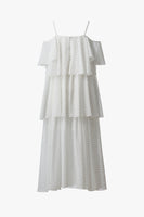 CHIFFON TIERED DRESS