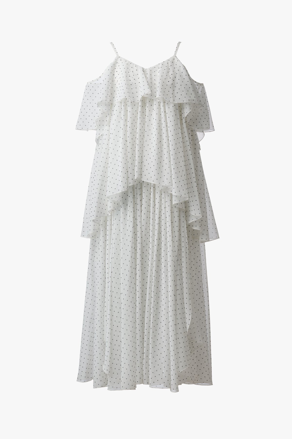 CHIFFON TIERED DRESS