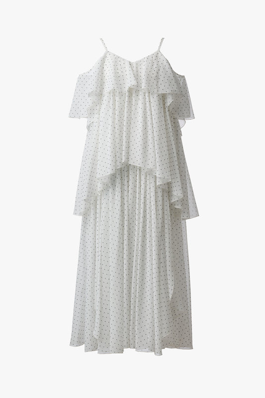 CHIFFON TIERED DRESS