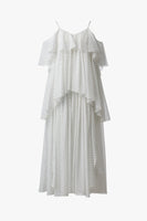 CHIFFON TIERED DRESS