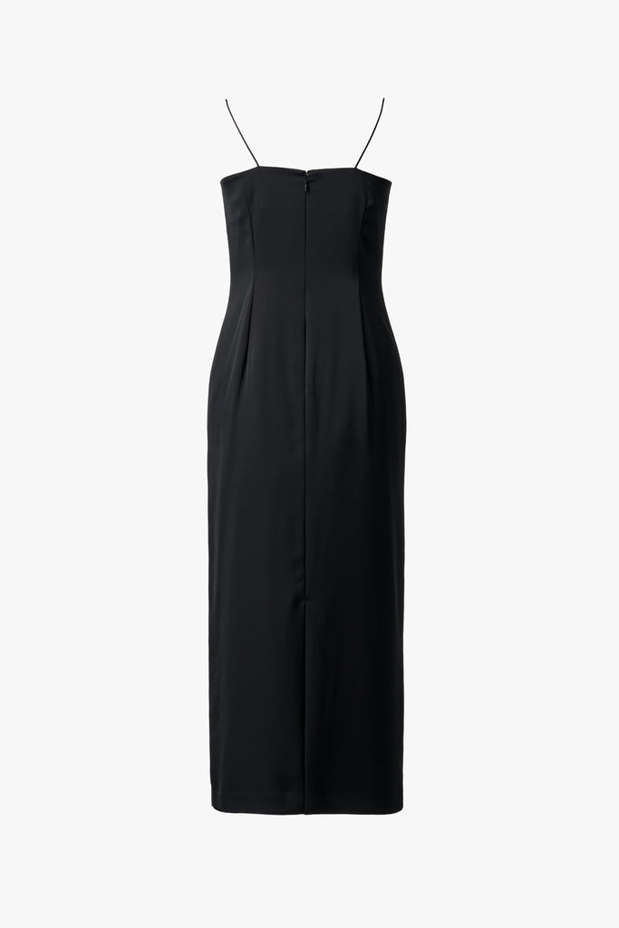 CURVE SATIN DRESS