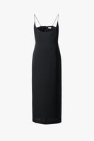 CURVE SATIN DRESS