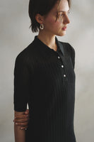 KNIT COMBI DRESS