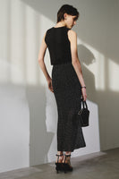 CHIFFON DRAPE SKIRT