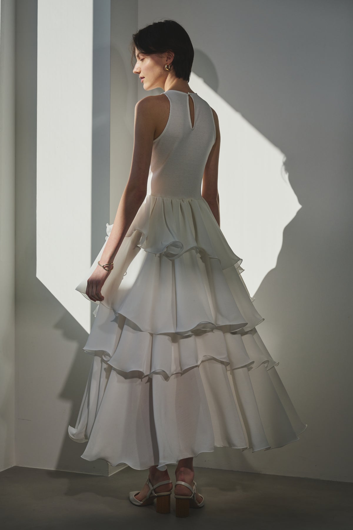 TIERED COMBI DRESS