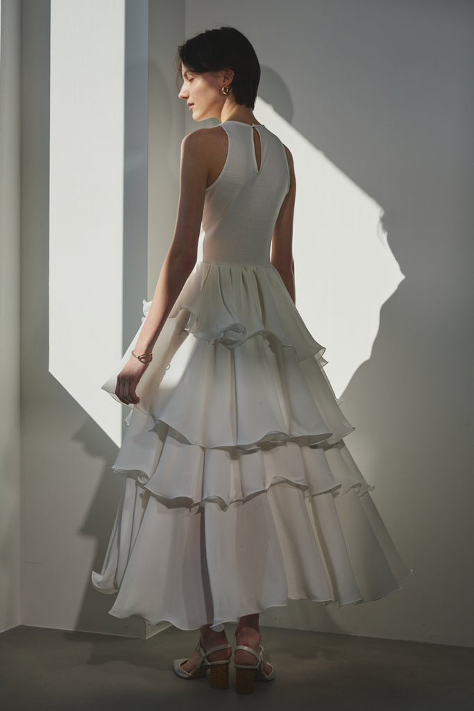 TIERED COMBI DRESS