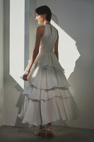 TIERED COMBI DRESS