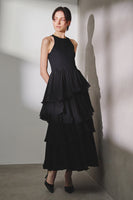 TIERED COMBI DRESS