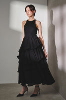 TIERED COMBI DRESS