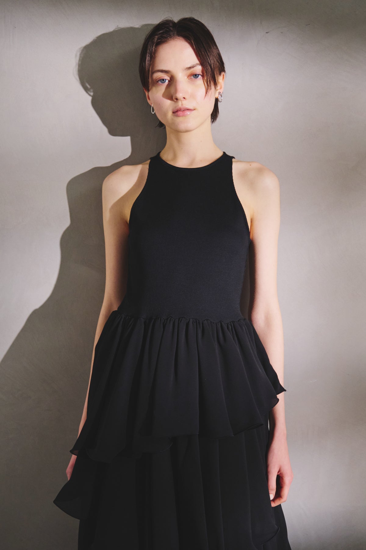 TIERED COMBI DRESS