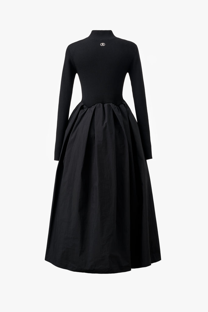 EMBLEM FLARE DRESS