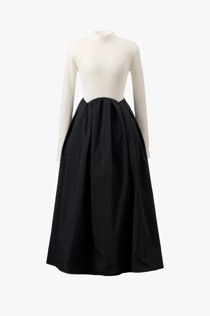 EMBLEM FLARE DRESS