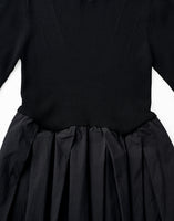EMBLEM FLARE DRESS