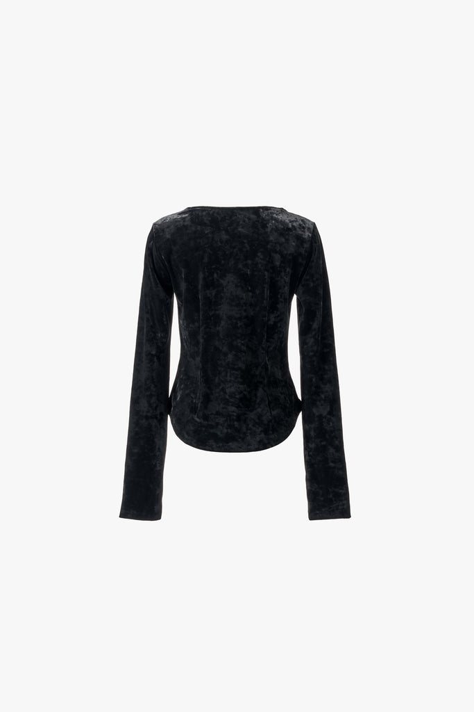 FRAME VELOURS TOP