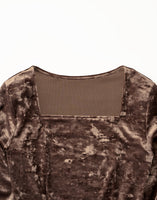FRAME VELOURS TOP