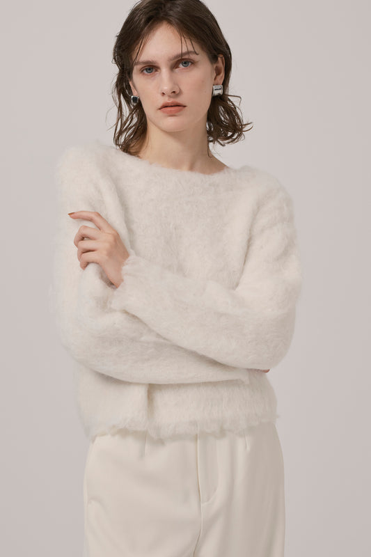 MIST SHAGGY MULTIWAY KNIT
