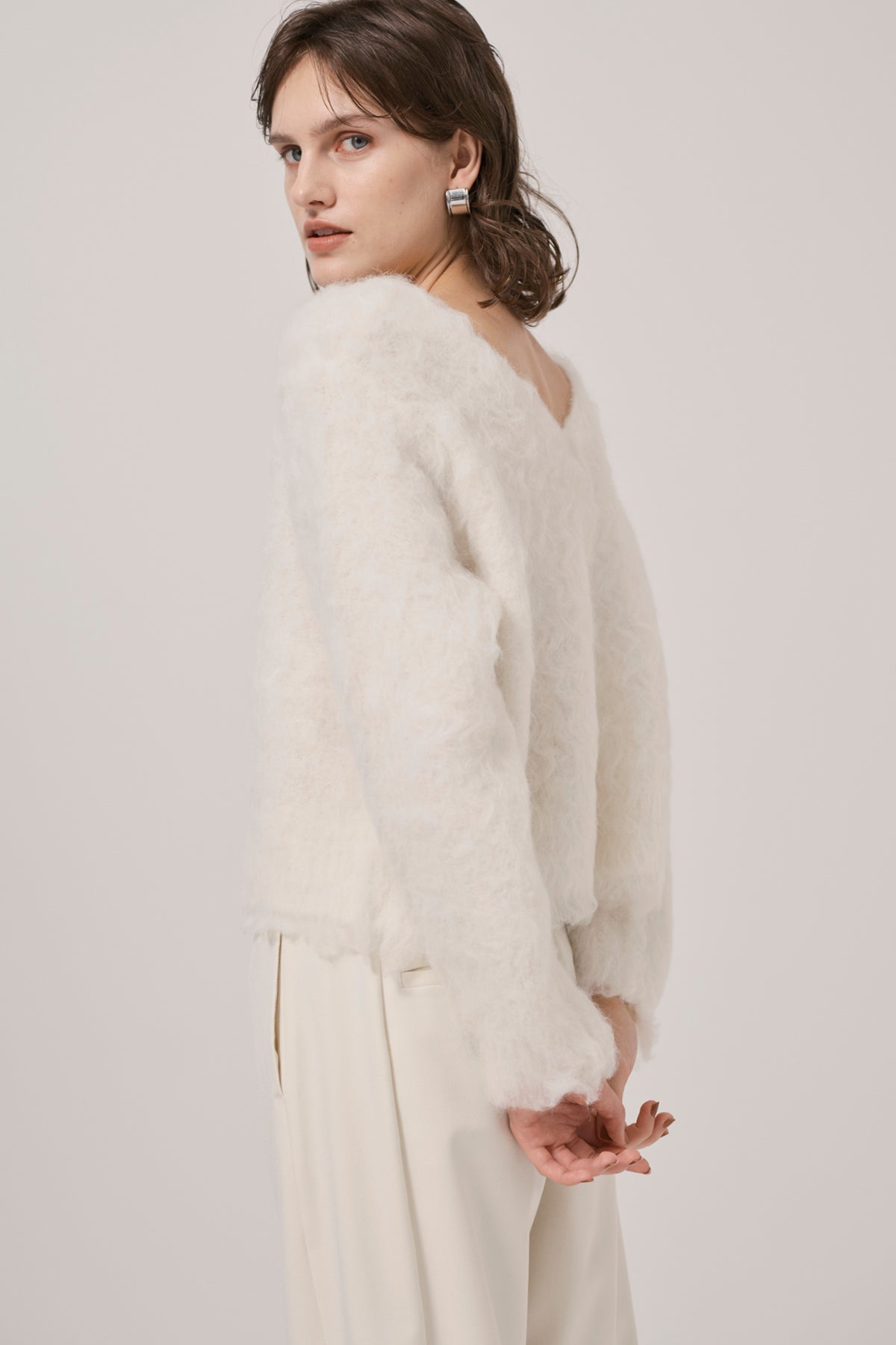 MIST SHAGGY MULTIWAY KNIT