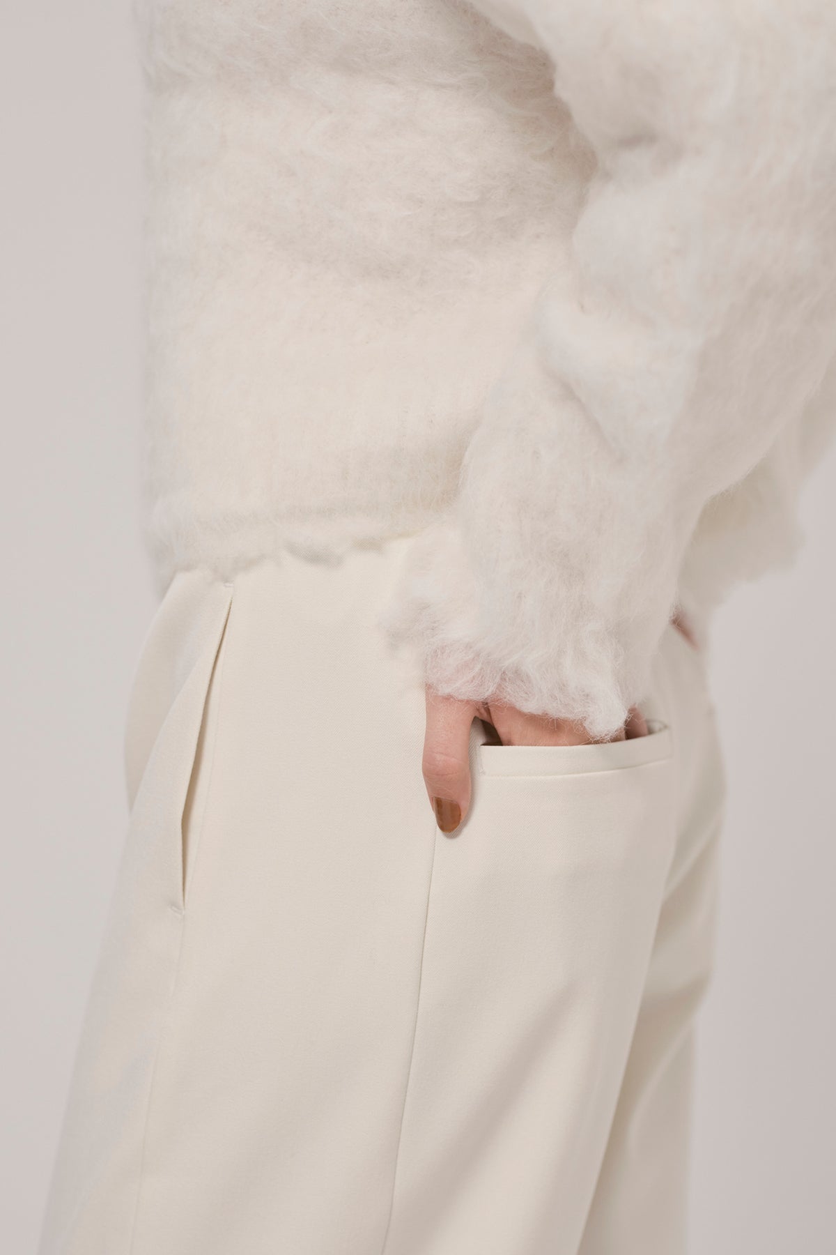 MIST SHAGGY MULTIWAY KNIT