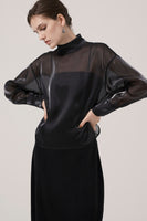 VEILED GLOW BLOUSE