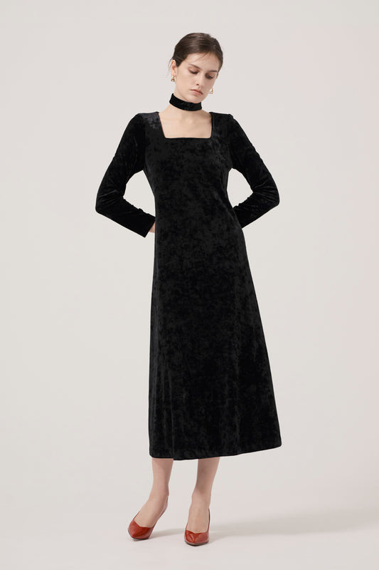 NOCTURNE CHOKER DRESS