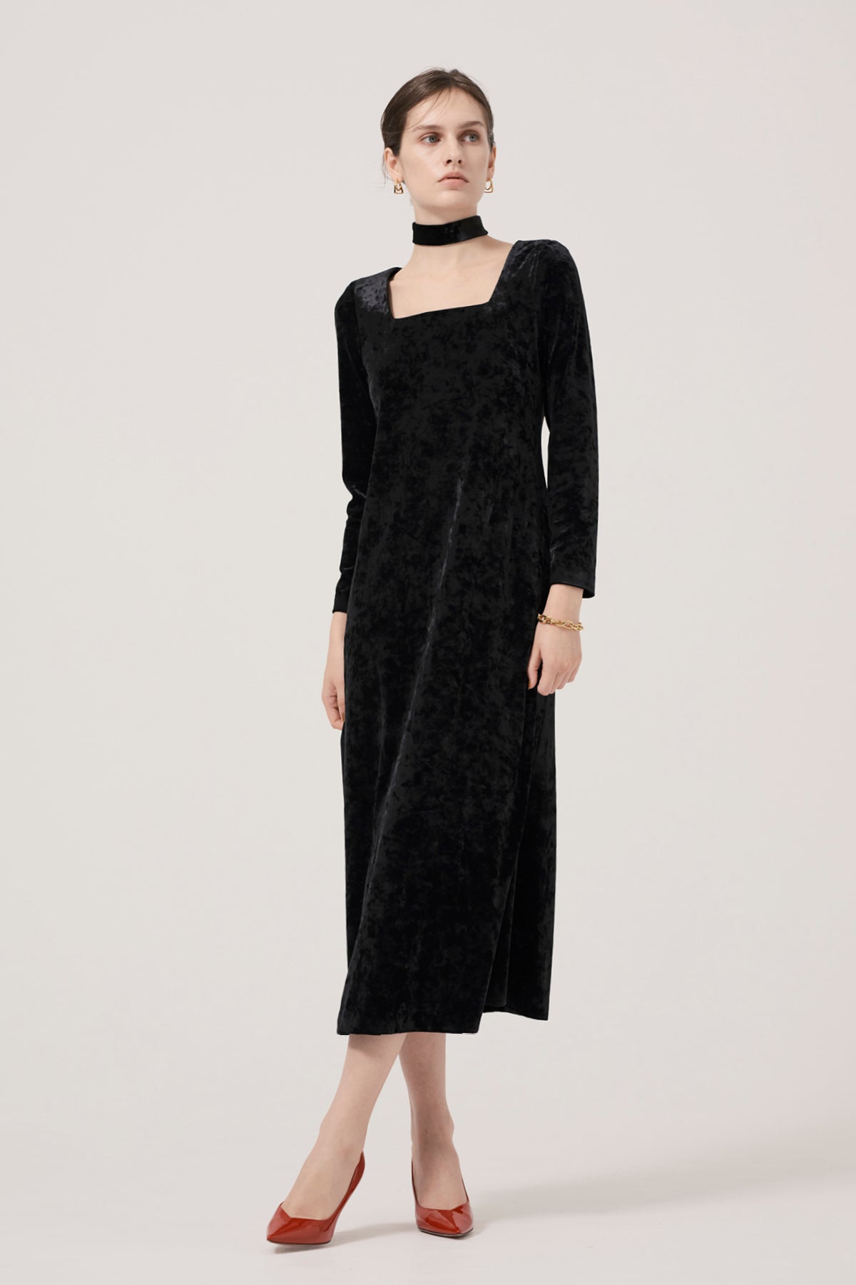 NOCTURNE CHOKER DRESS