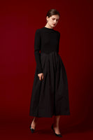 EMBLEM FLARE DRESS