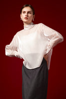 VEILED GLOW BLOUSE