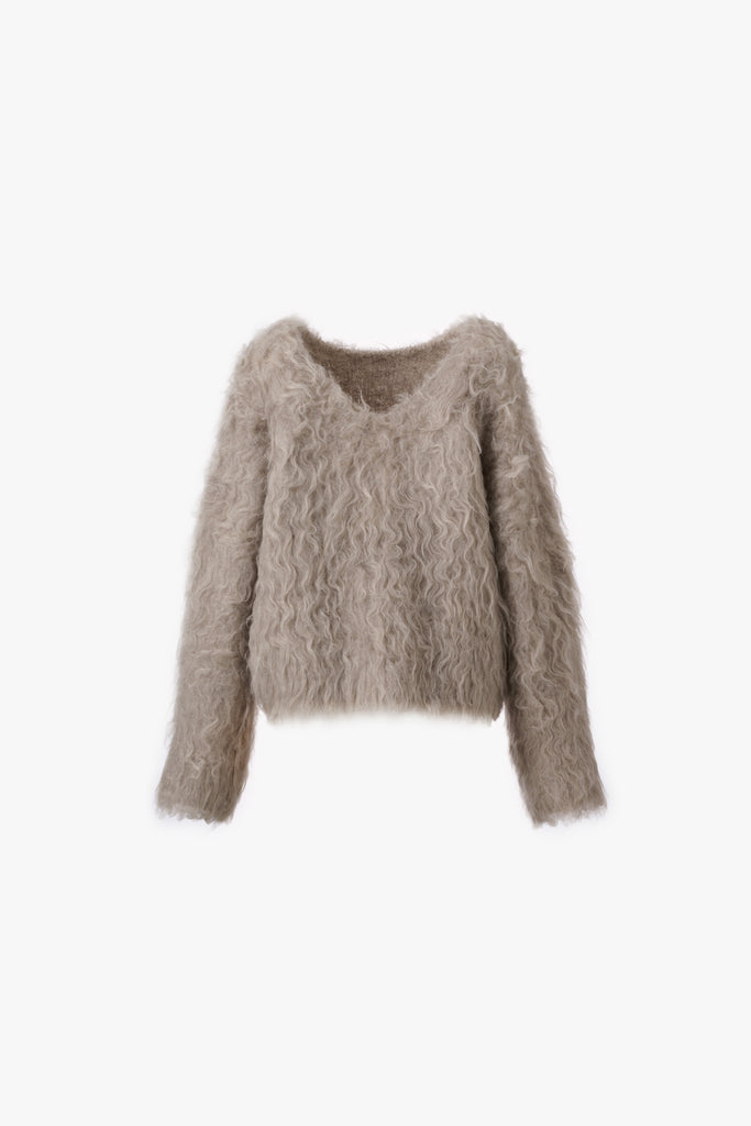 MIST SHAGGY MULTIWAY KNIT
